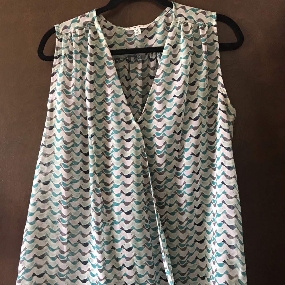 CAbi sheer blouse